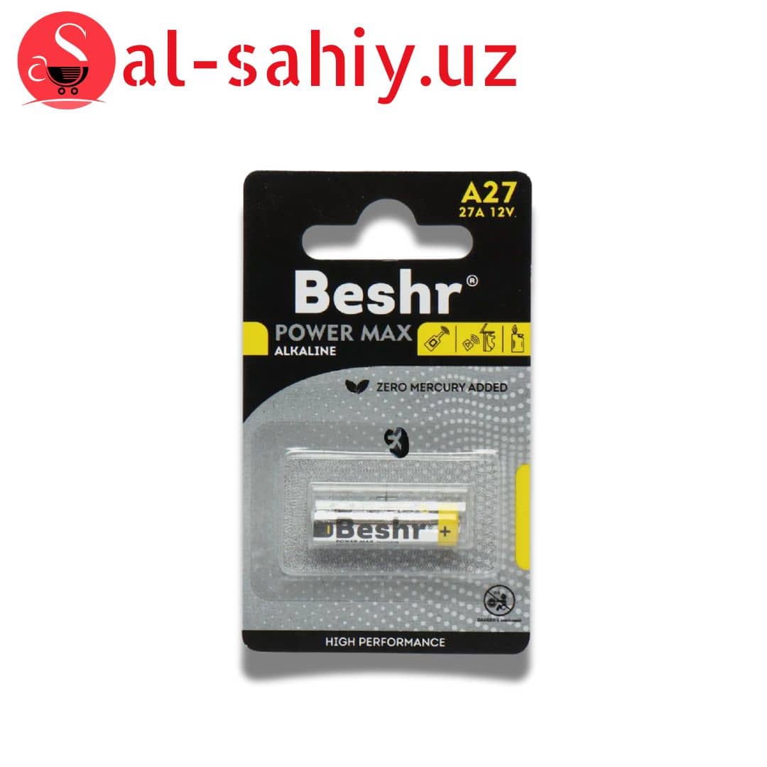 Батарейки Beshr Power one alkaline A27 Ташкент 1