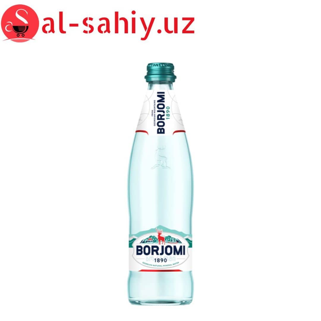 Вода минеральная лечебно-столовая "Borjomi"  0.5л п\б 1