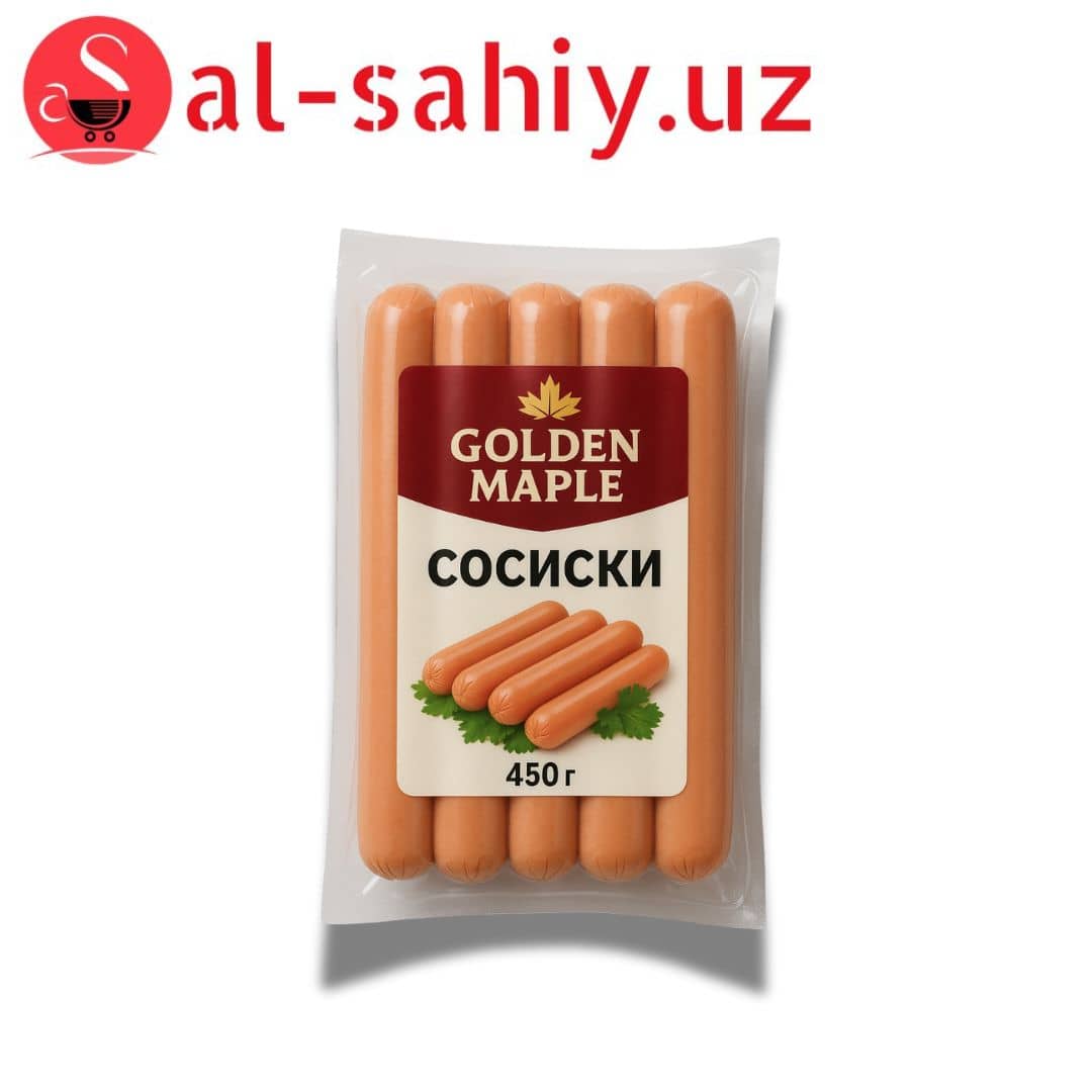 Сосиски (вак) Golden Maple 450гр 1