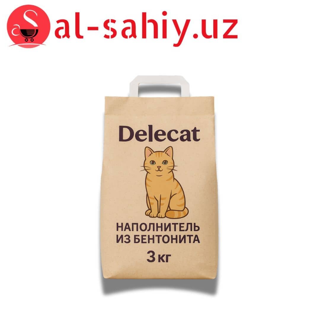 Наполнитель из бентоника  "Delecat" 3кг 1