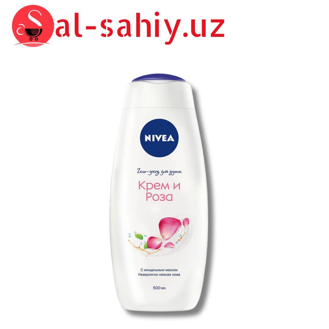 Крем гел для душа (роза) NIVEA 500мл 1