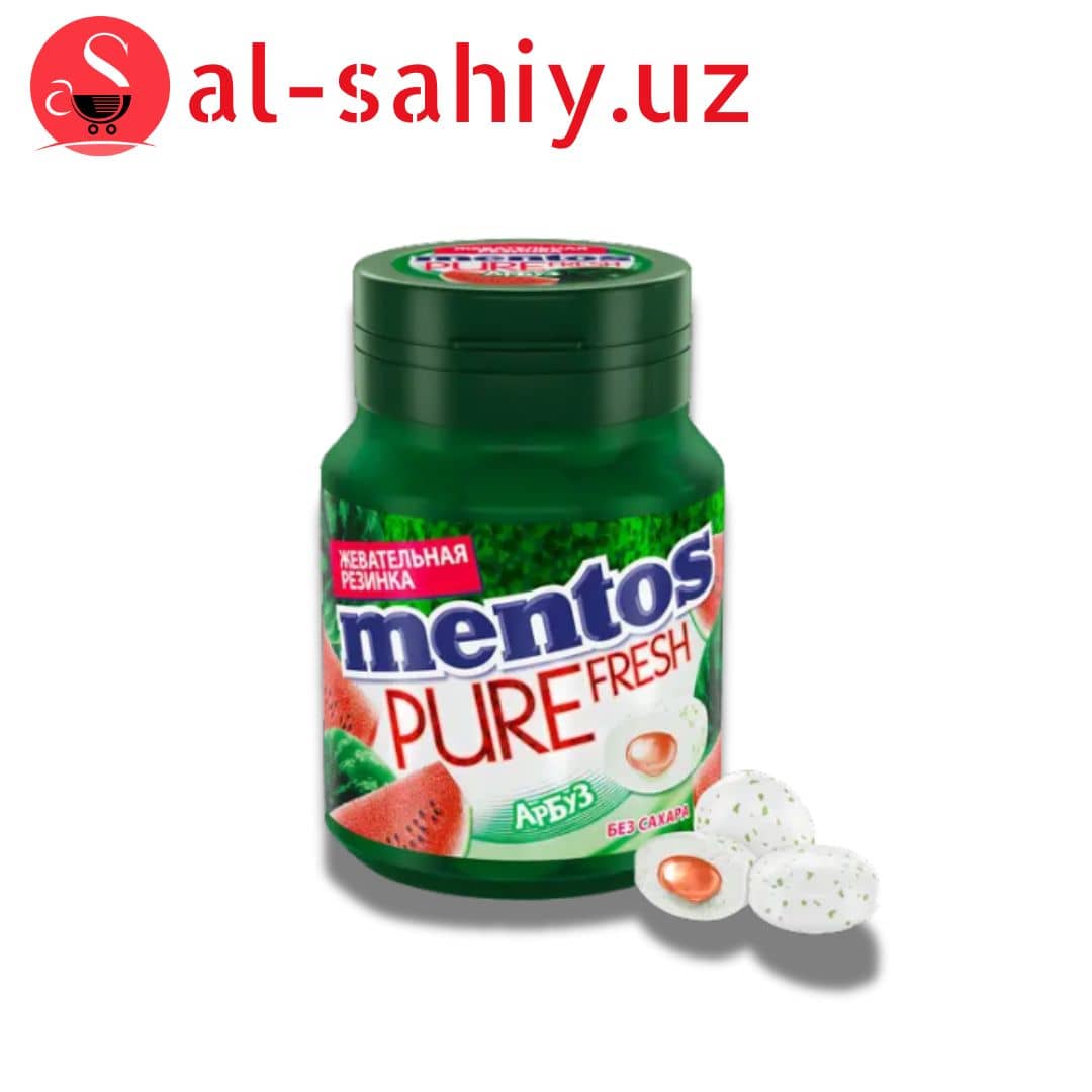 Жев. Резинка Mentos PF "Арбуз" 54гр 1