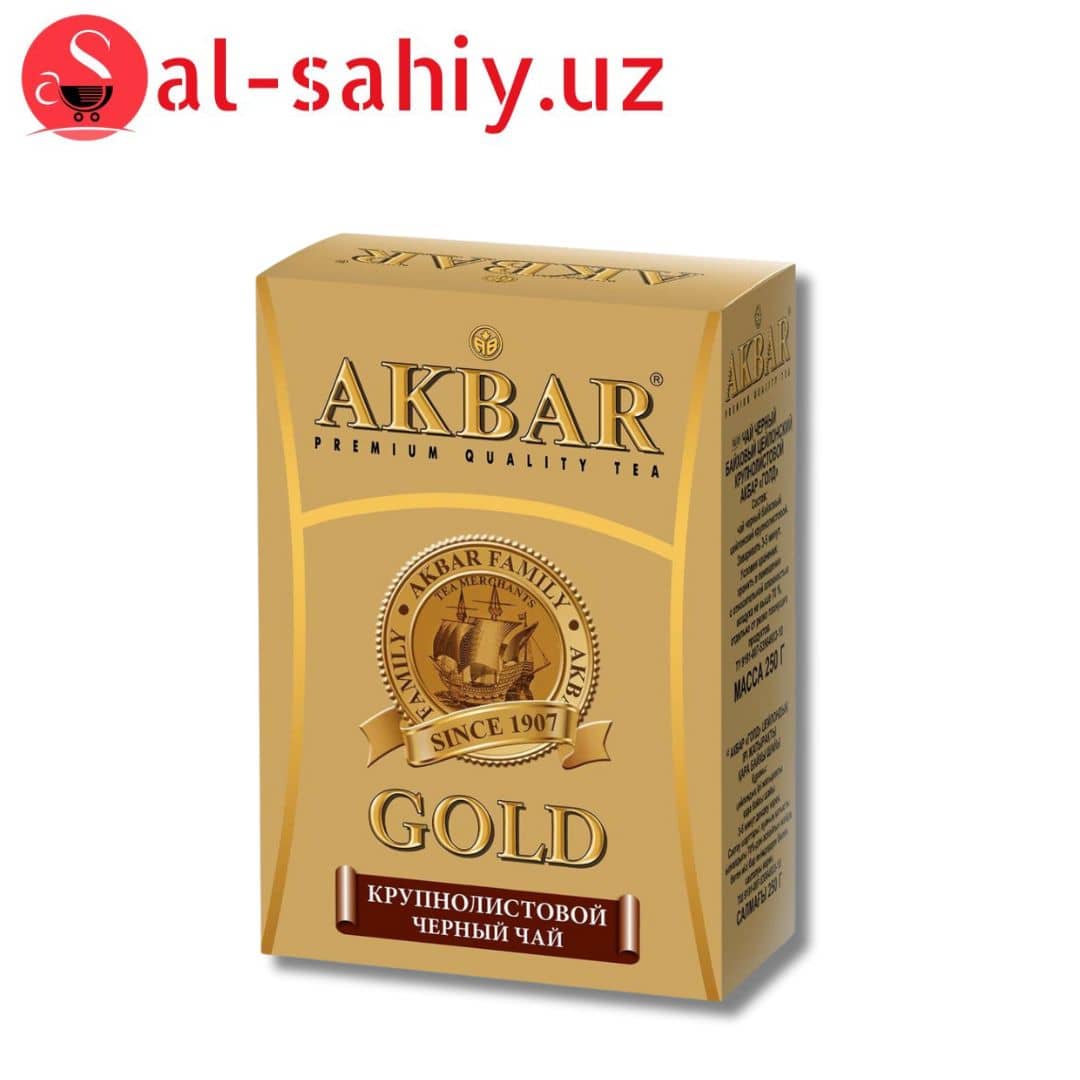 Чай AKBAR Gold 100г 1