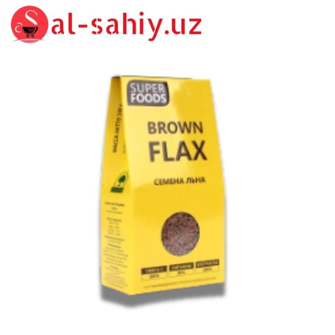 Семена белого льна КЗ 150г Golden Flax Seeds 1