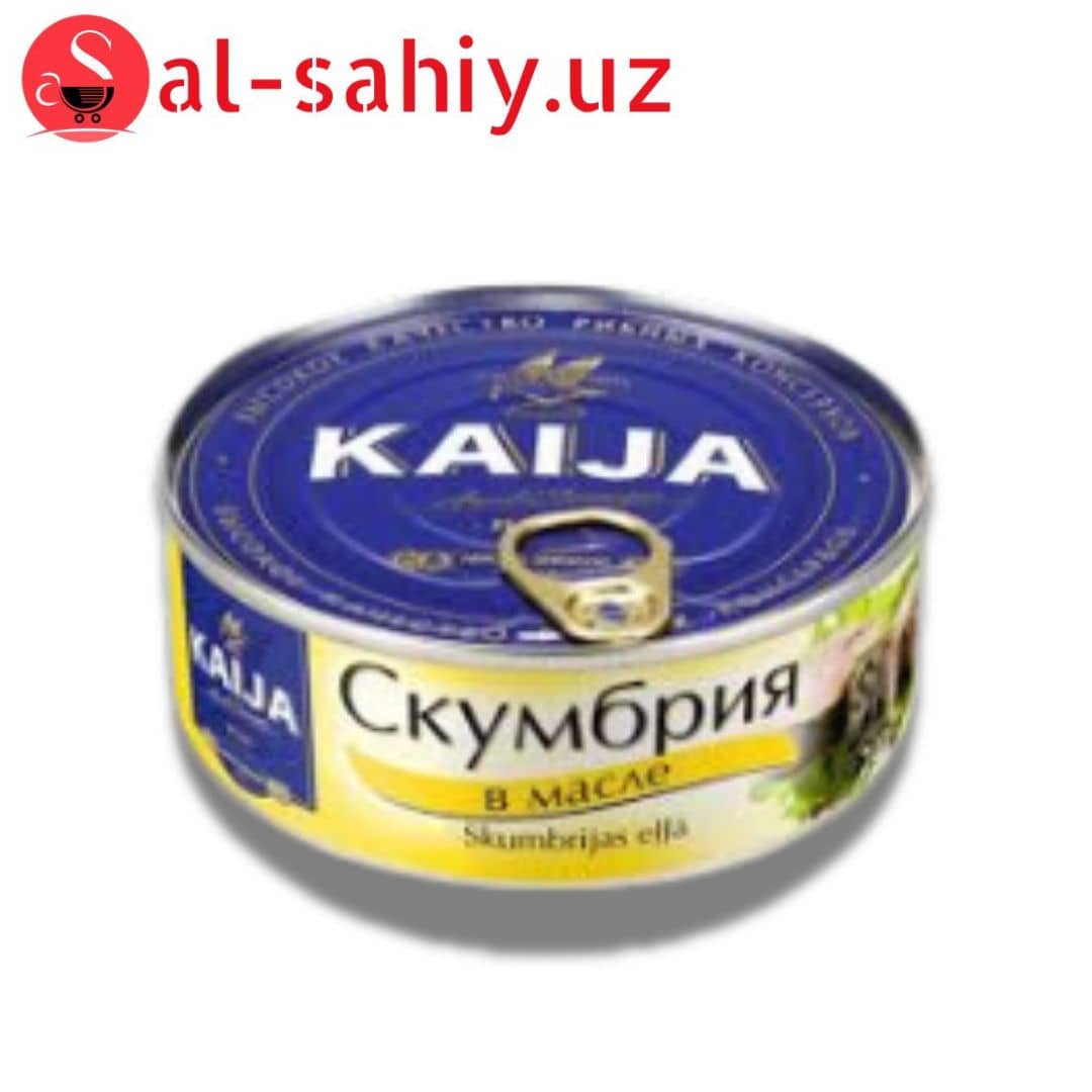 Kaija Скумбрия в масле 240гр 1