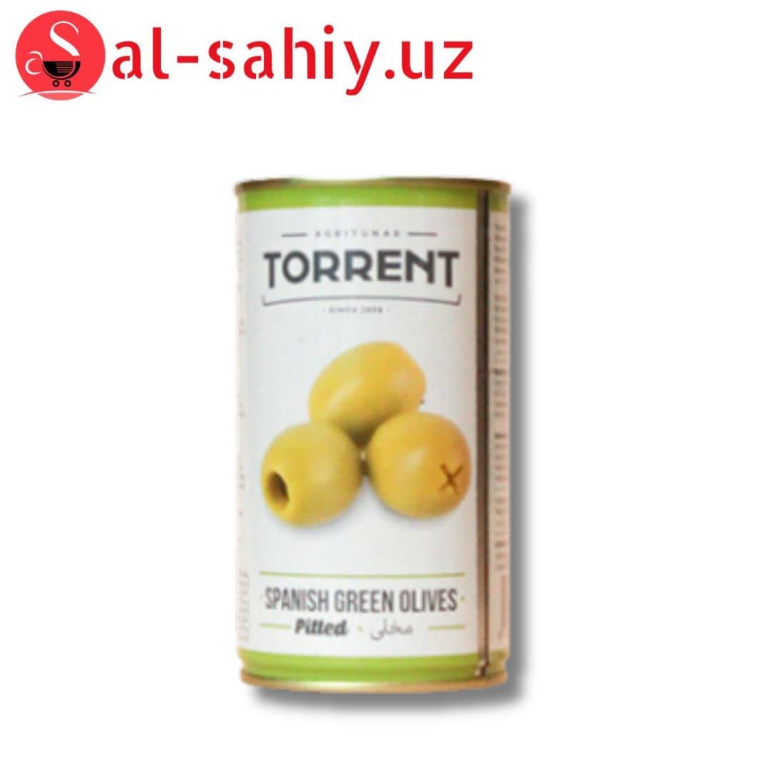 Чёрний  Оливка без косточки" TORRENT" 350 гр 1