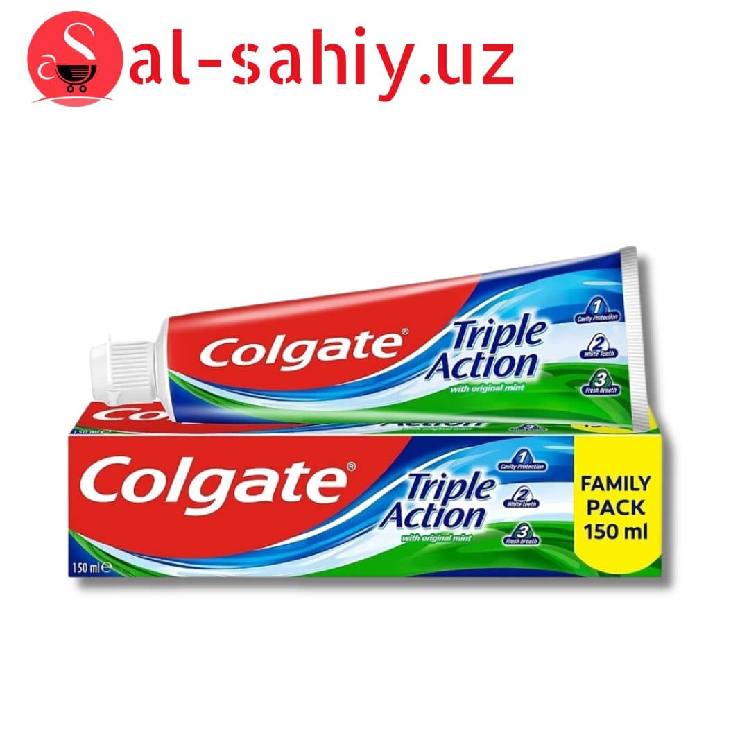 Зубная паста "Colgate" Action тройное действи 100 гр 1