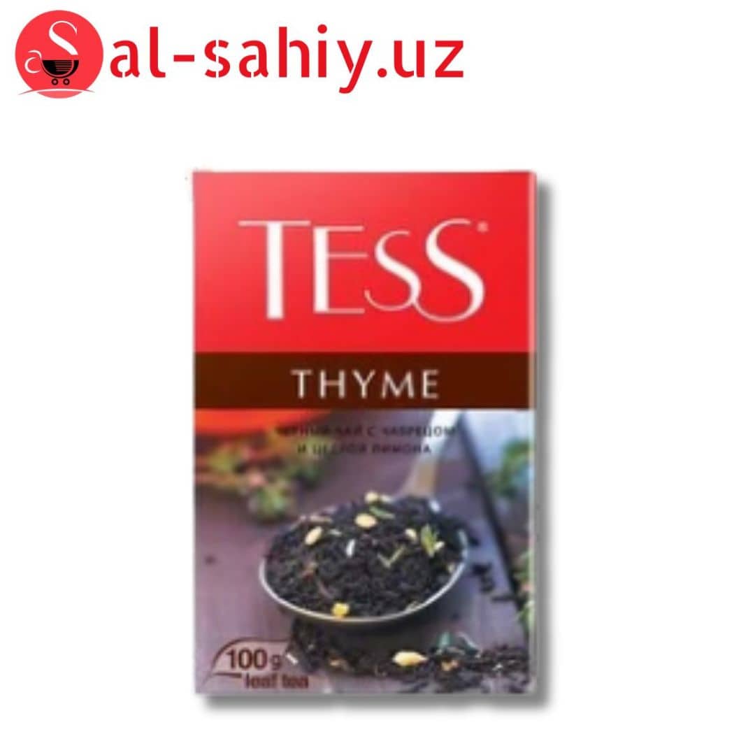 Чай "TESS" черн. THYME листовой 100 гр 1