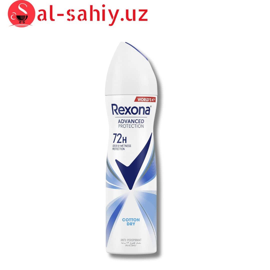 Дезодорант "REXONA" Titan спрей Cotton dry 150мл 1