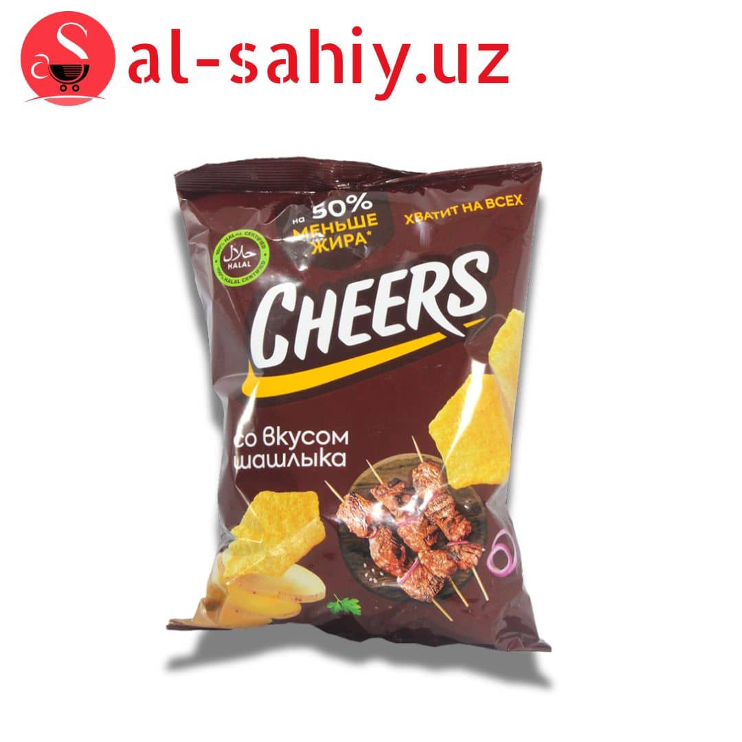 Новый  Чипсы Чеерс со вкусом  шашлыка  27гр 1