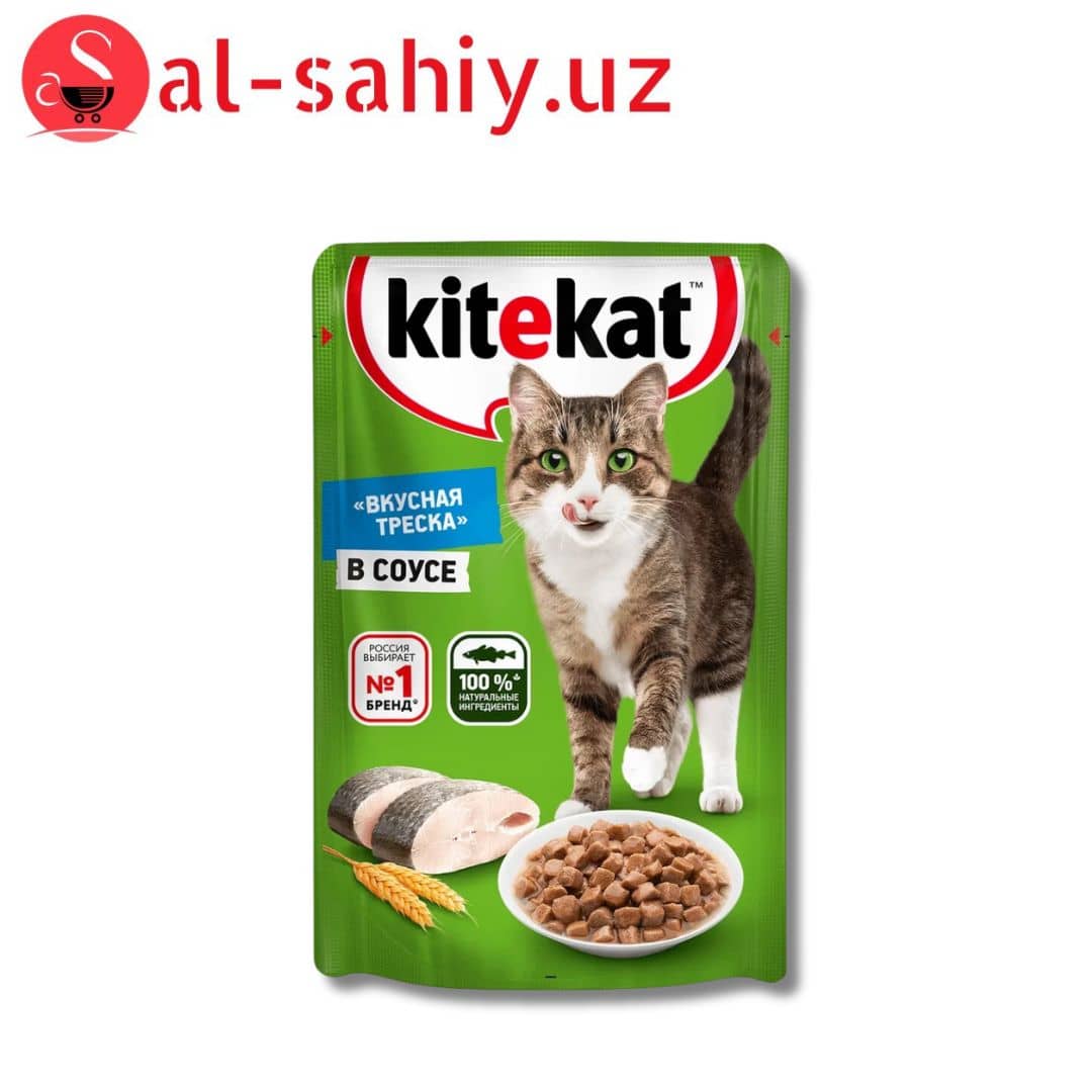 KiteKat - с рыба в соусе 85гр 1