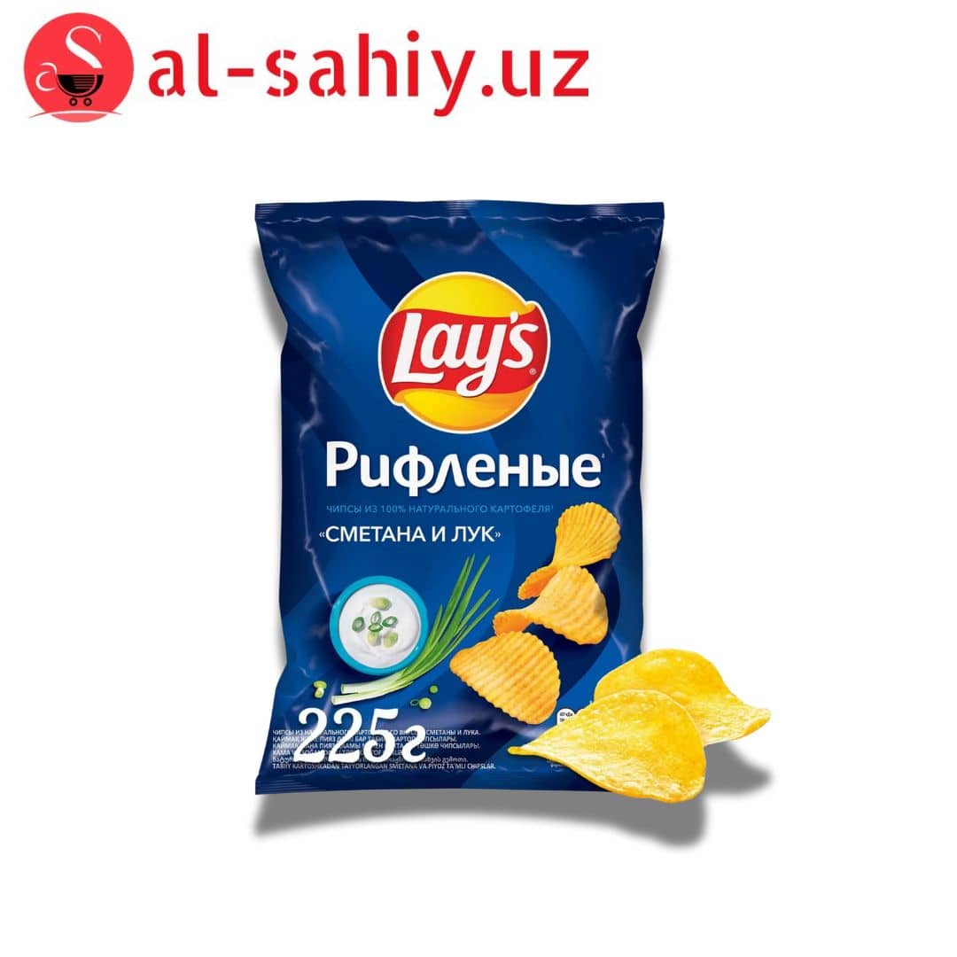 Новый Лейз со вкусом сметана и лук 225гр 1