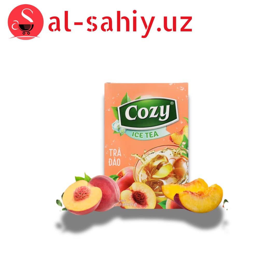 Чай "COZY" персик 240 гр (16 упаковок x 15 г) 1