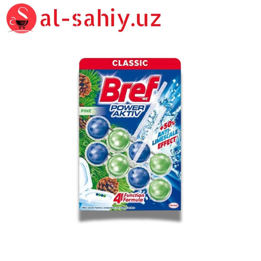 Rossmann Bref Power Aktif Çam Klozet Temizleyici Blok 2x51 gr 1