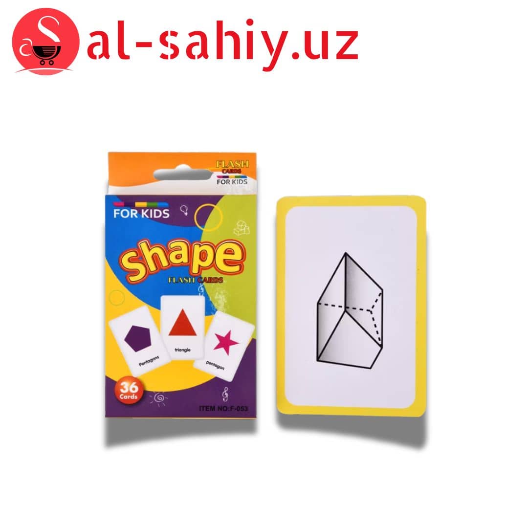 Флэш-карточки Shape 36 цвет 1