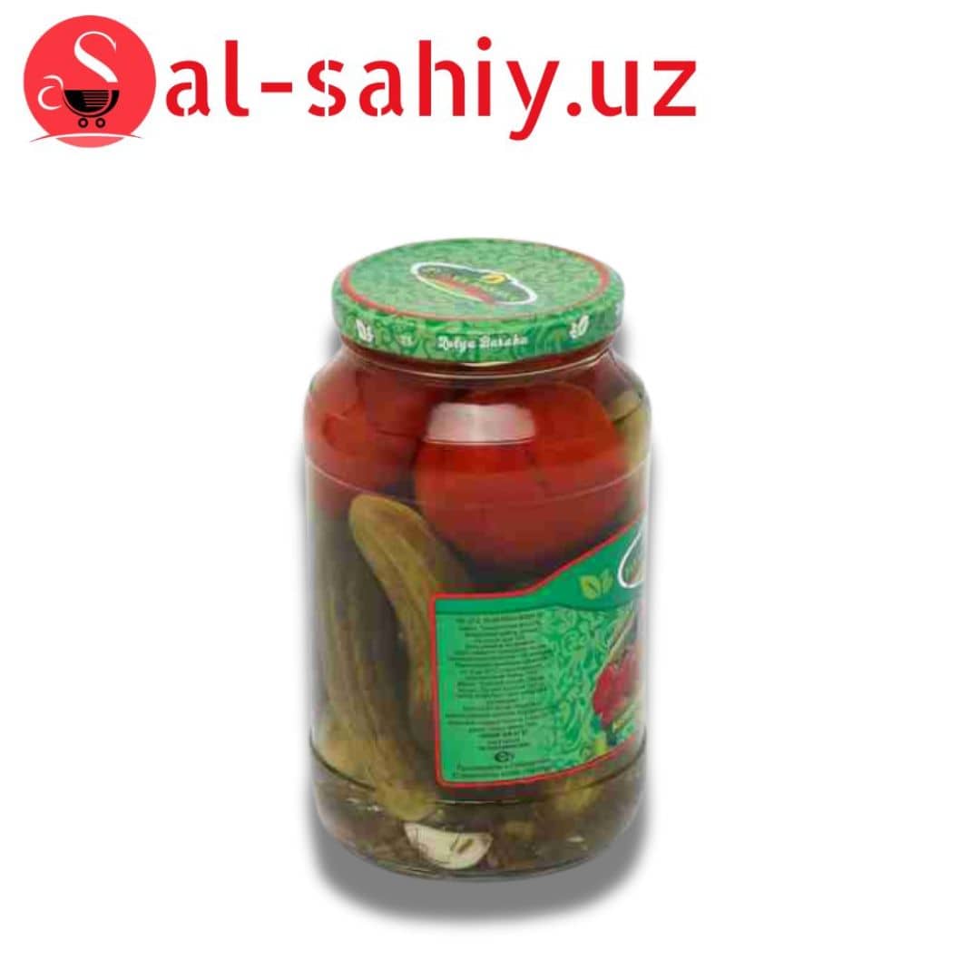 Корнишоны маринованные "ZULYA BARAKA" 1л 1