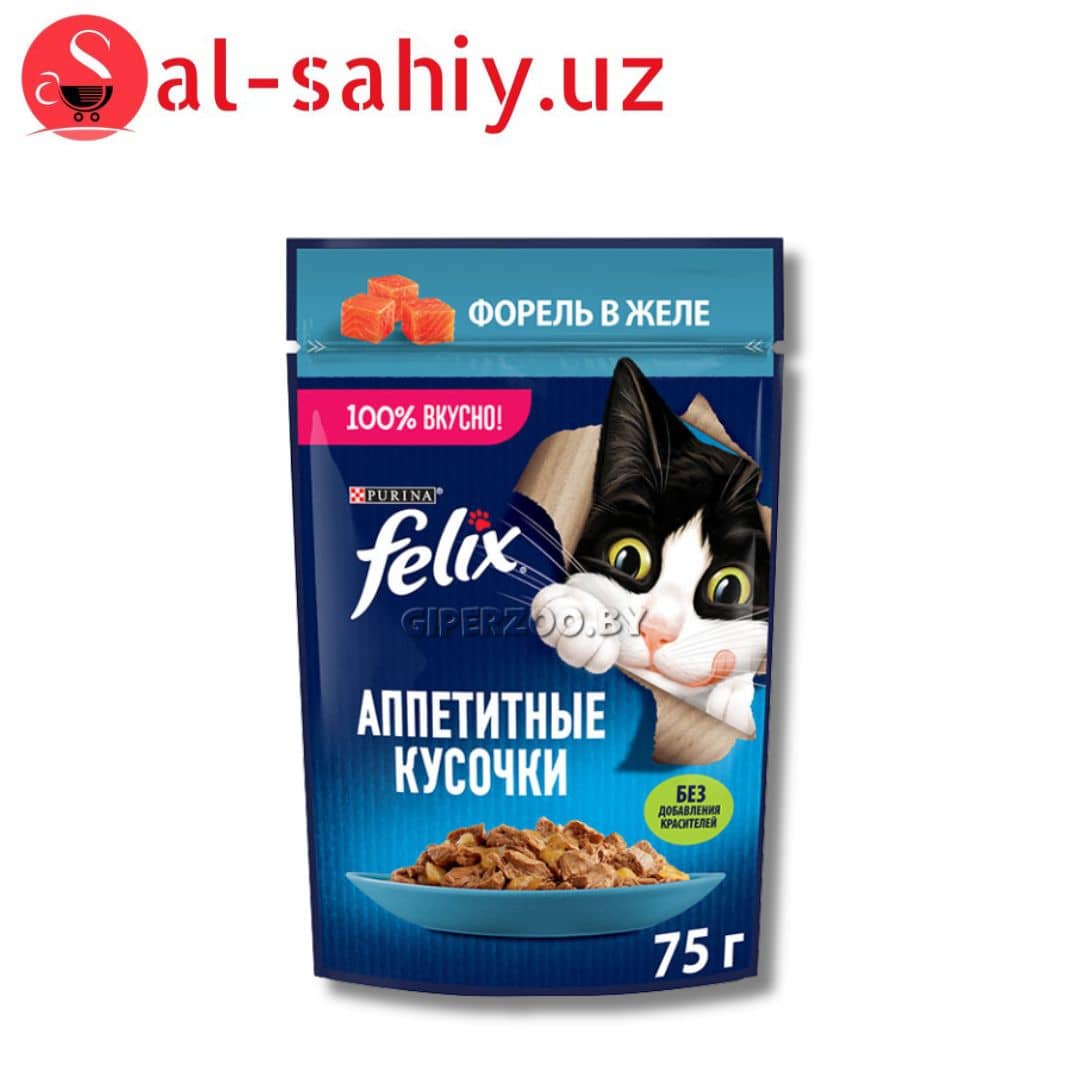 Felix  форель в желе 75гр 1