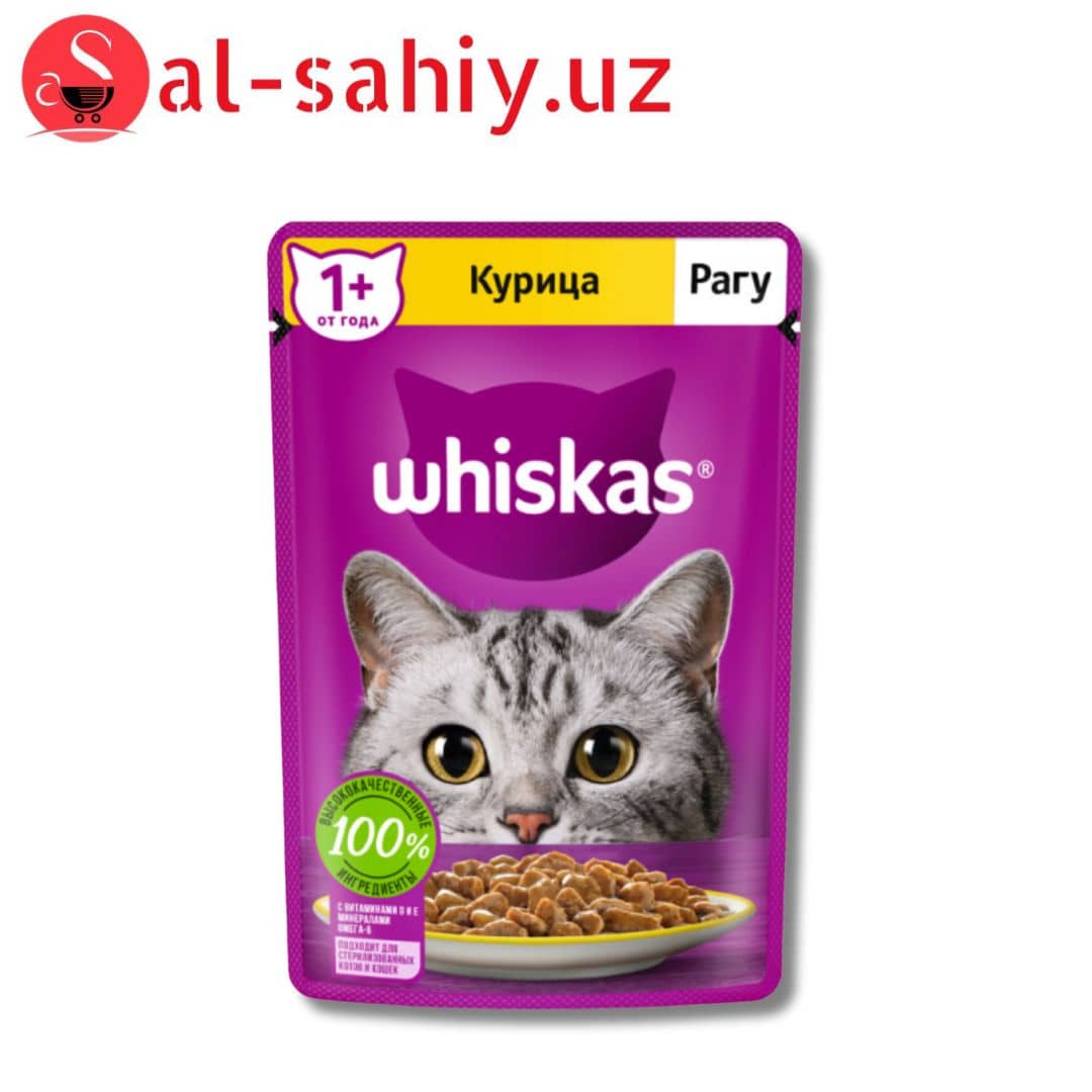 Whiskas Курица Паштет  85гр 1