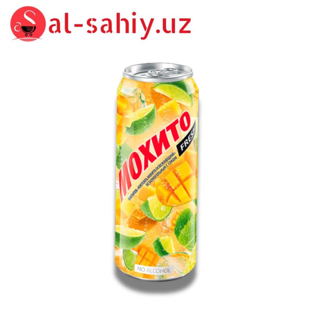 Напитка  "МОХИТО" манго  0,5 л 1