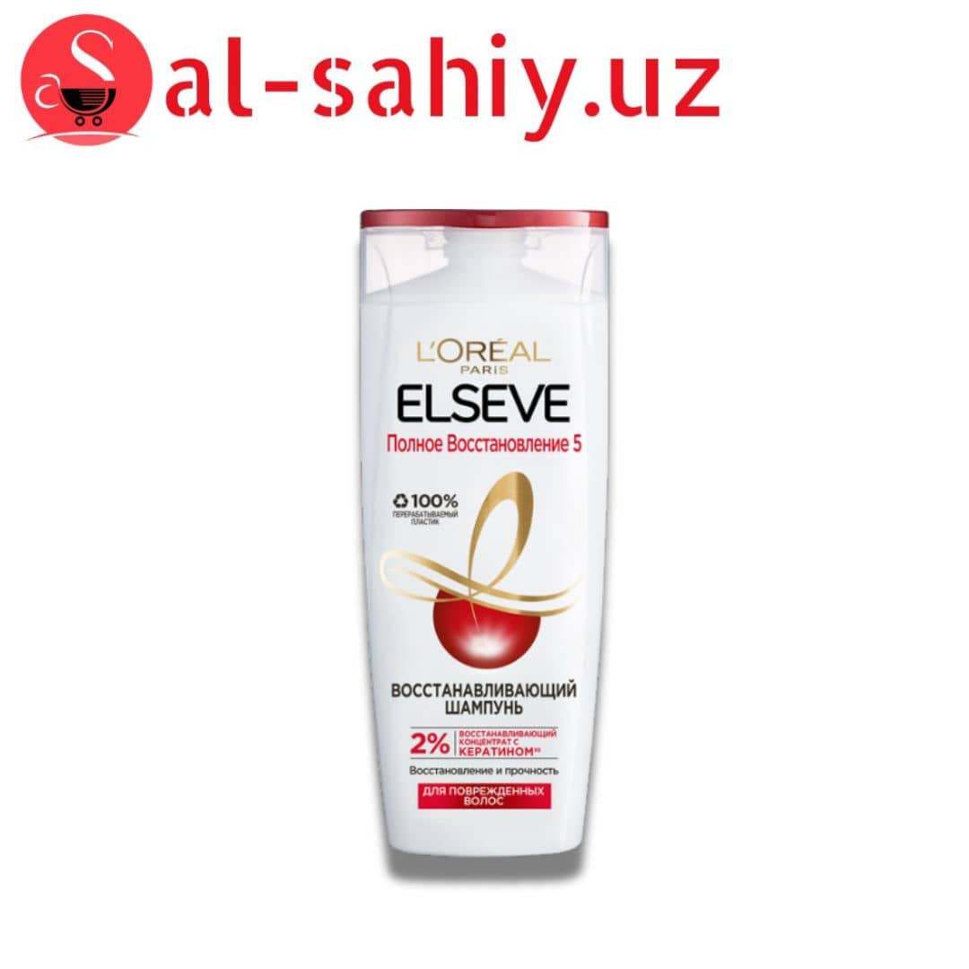 Шампунь L'Oreal Elseve Польное восстановление 5 (400 мл) 1