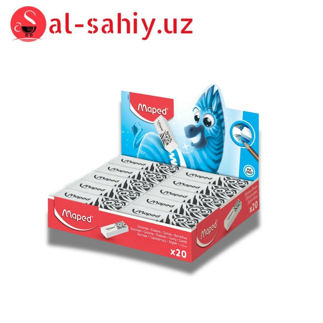 Ластик Hatber Eraser maped 1
