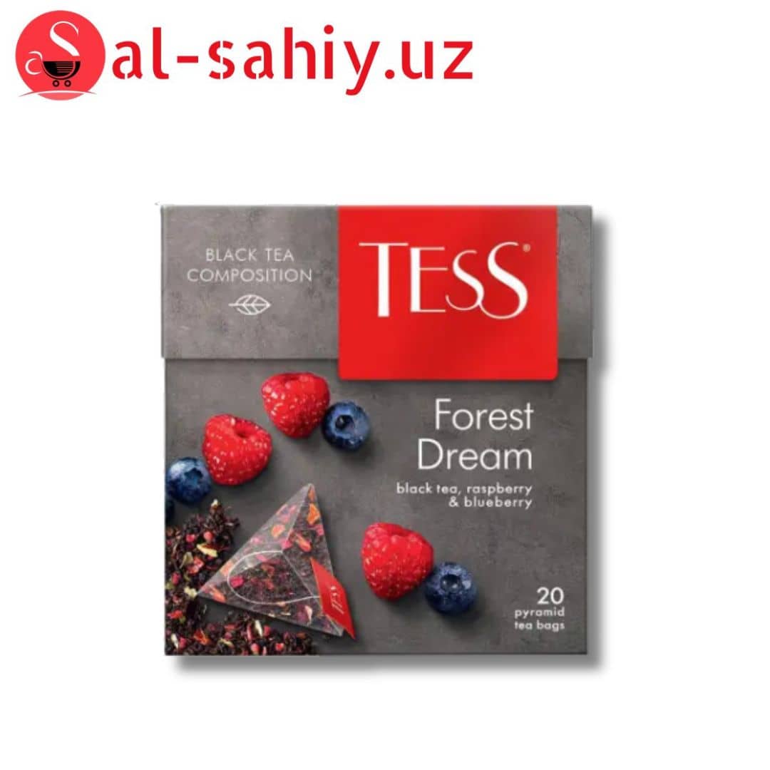 Чай TESS черн. Forest Dream в пакетиках 1.8гр х 20 пак 1