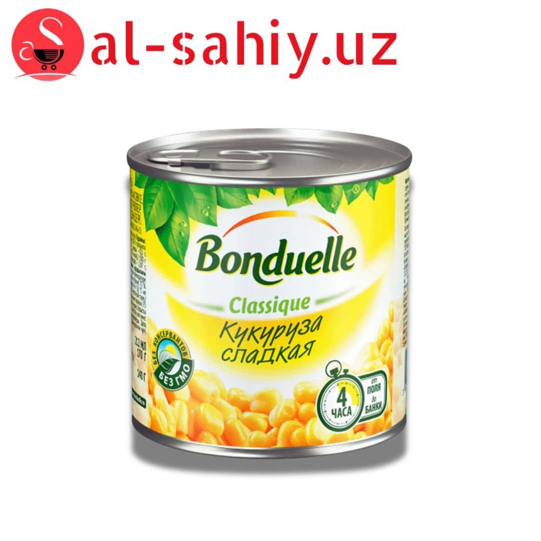 Кукуруза слад. "Bonduelle" 170гр ж/б 1