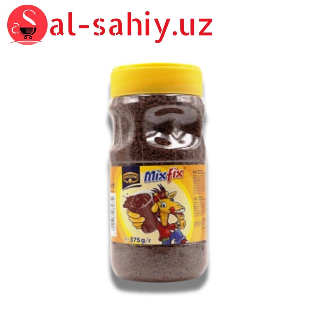 Какао Микс Фикс Гранд 375 г - Штрих-код: 4607085682334 1
