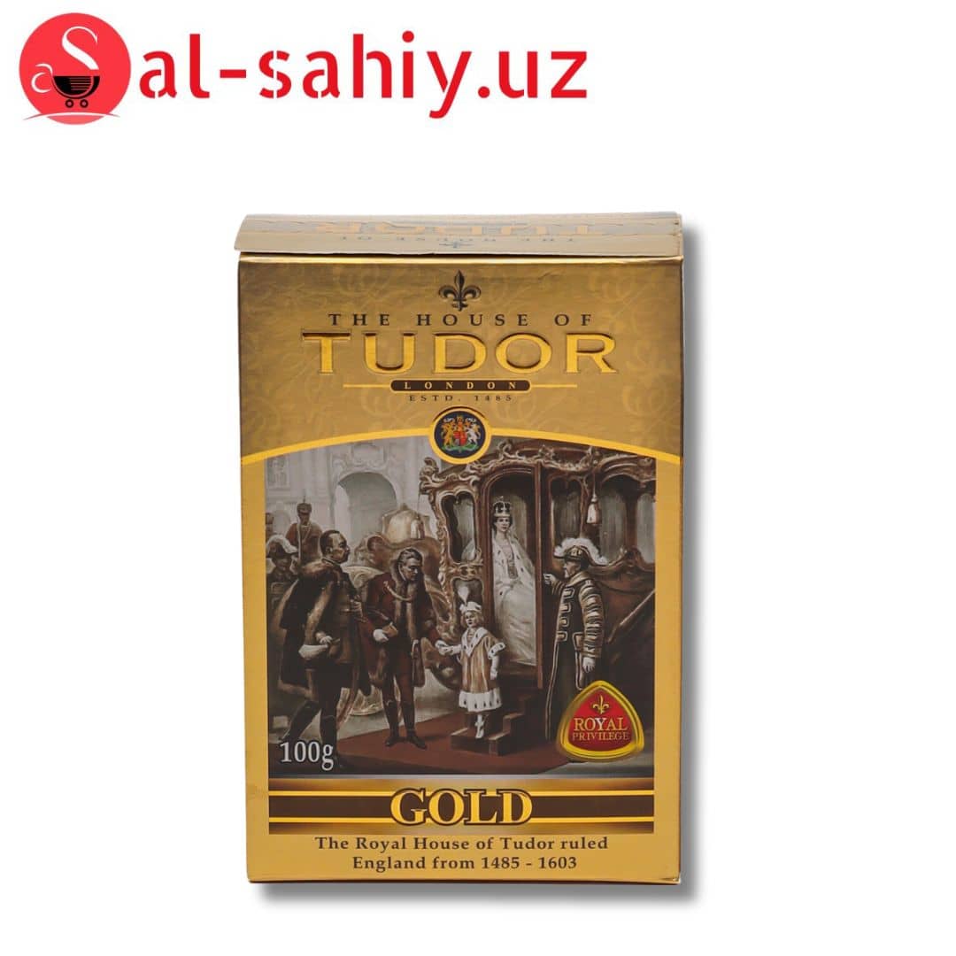 Чай "TUDOR" черный Gold 100г 1