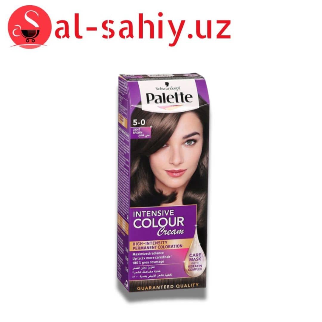 Краска для волос Palette светло-каштановый 5-0  50мл 1