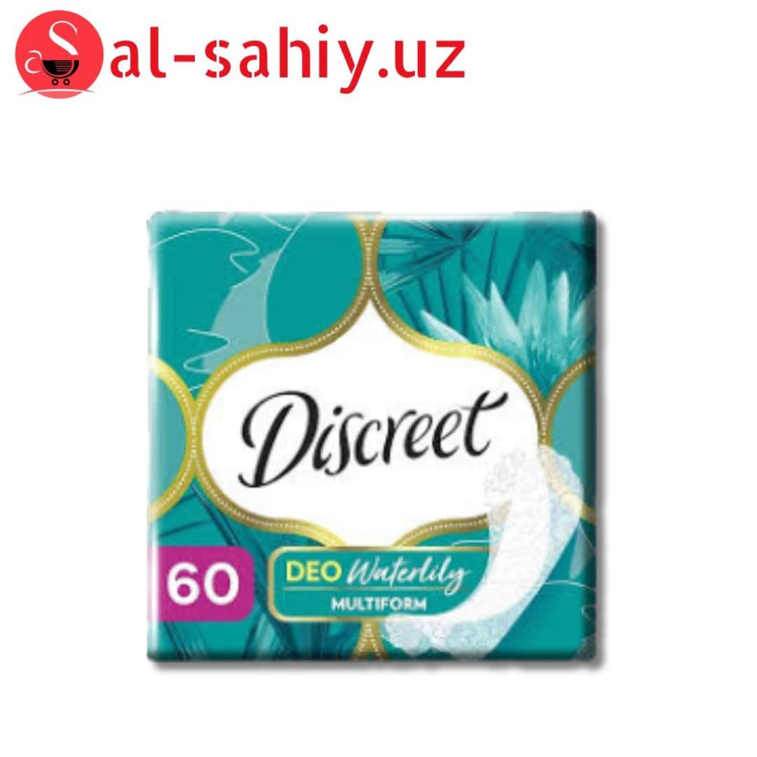 Ежедневки DISCREET Deo water Multif 60шт прк 1