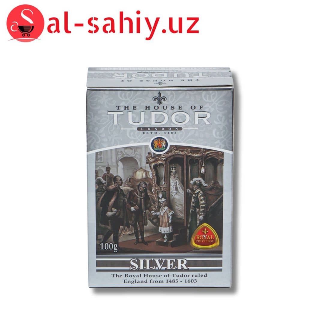Чай "TUDOR" черный silver 100г 1