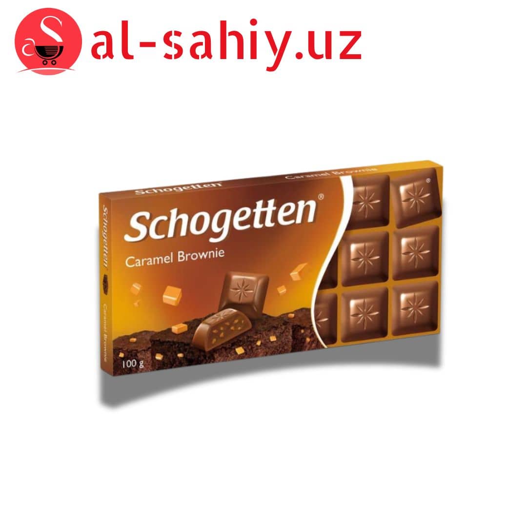 Шоколад Schogetten Caramel Brownie 100 gr 1