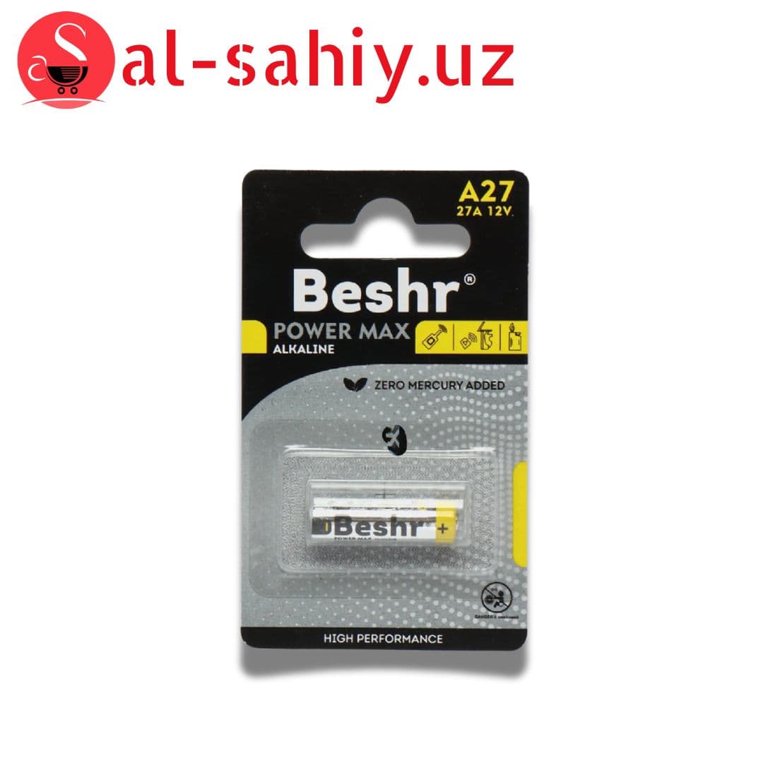 Батарейки Beshr Power one alkaline A27 Ташкент