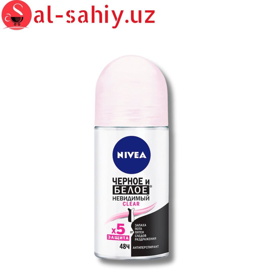 Антиперспирант "NIVEA" ролик для женщин Clear Невидимая защита