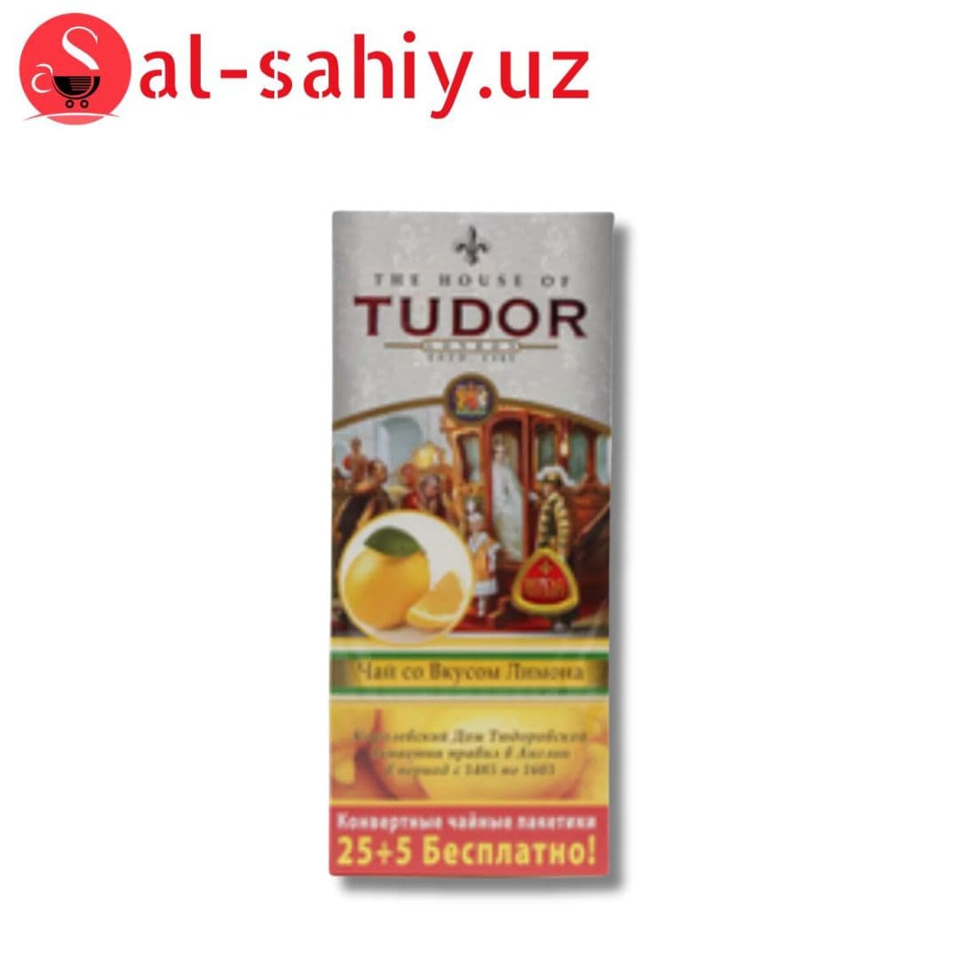 чай "TUDOR"  Лимон в пакетиках 50 гр