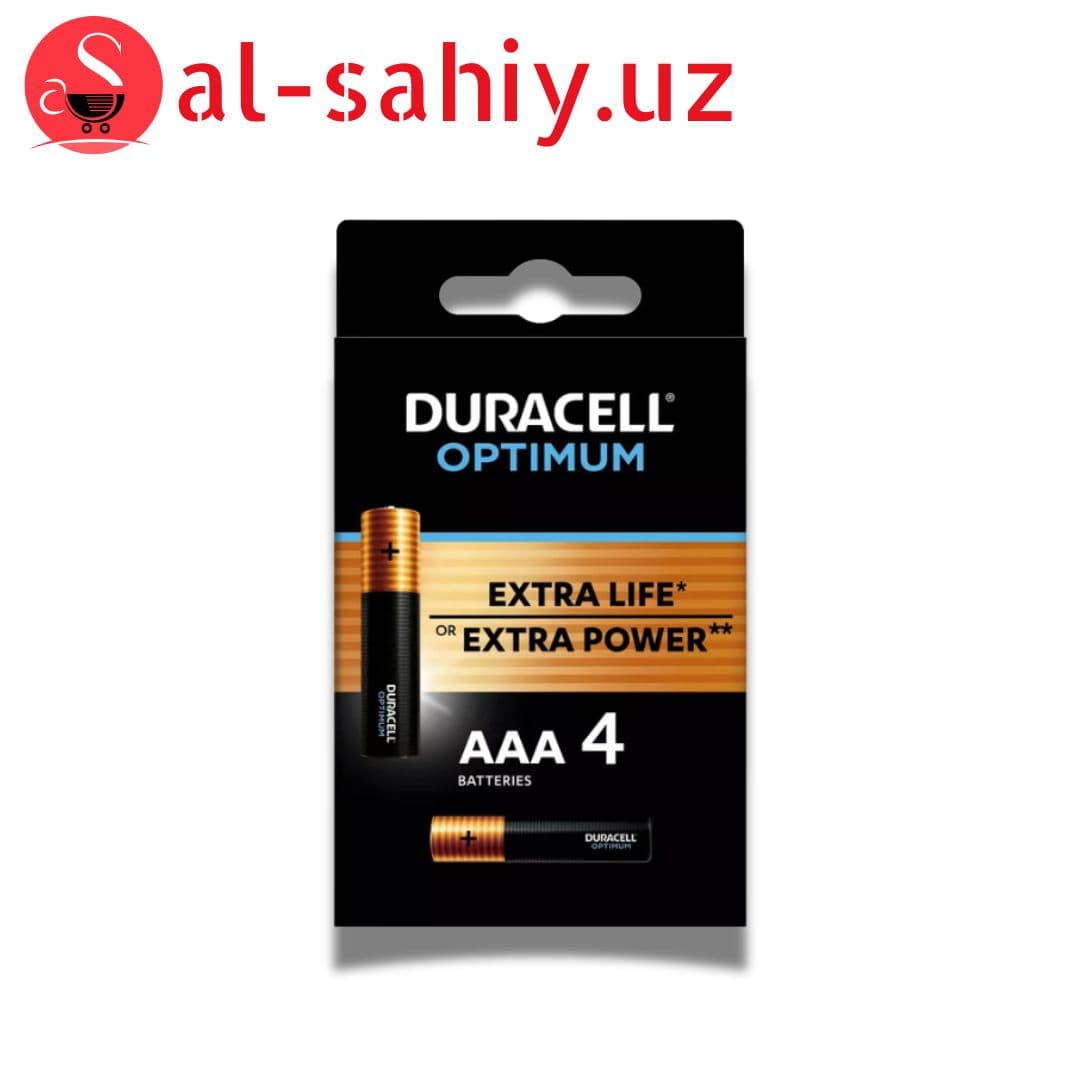 Батарейка "Duracell" Baterijas Duracell Optimum AAA 4pack