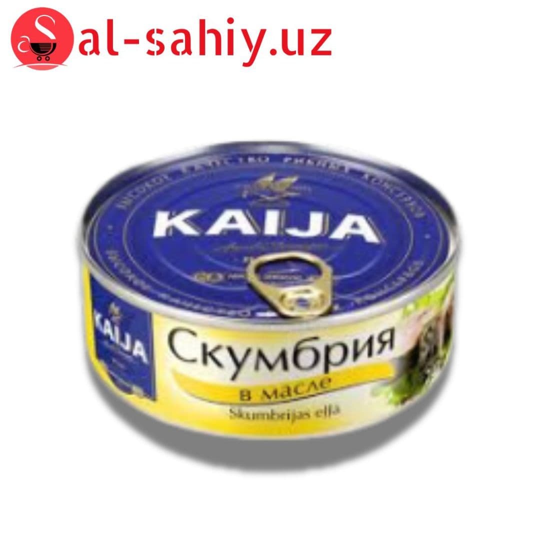 Kaija Скумбрия в масле 240гр