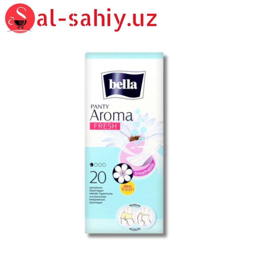 Прокладки многослойные "Bella Panty AROMA Fresh" по 60 шт