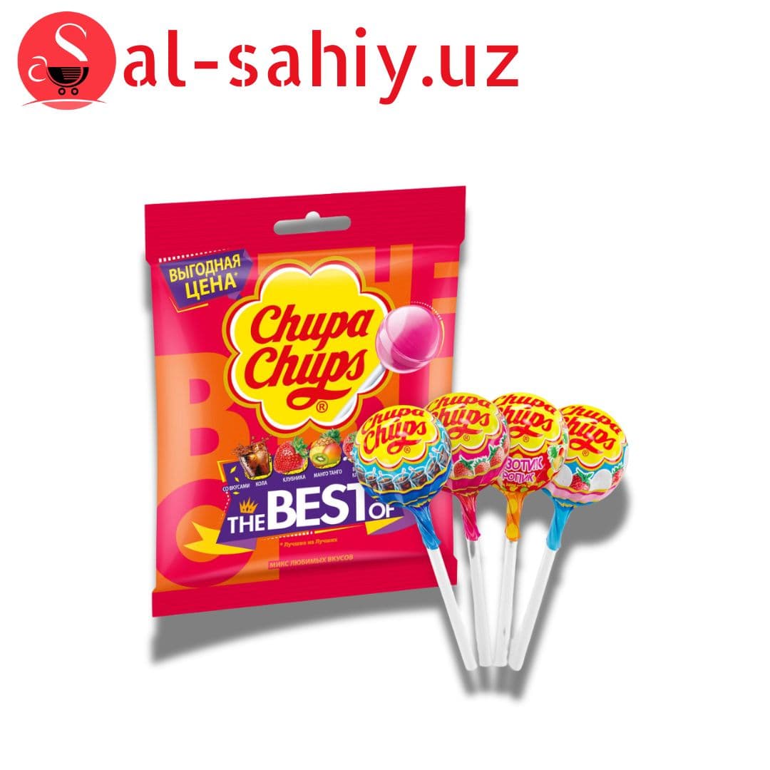 Chuppa Chups с вкусом клубники 12гр