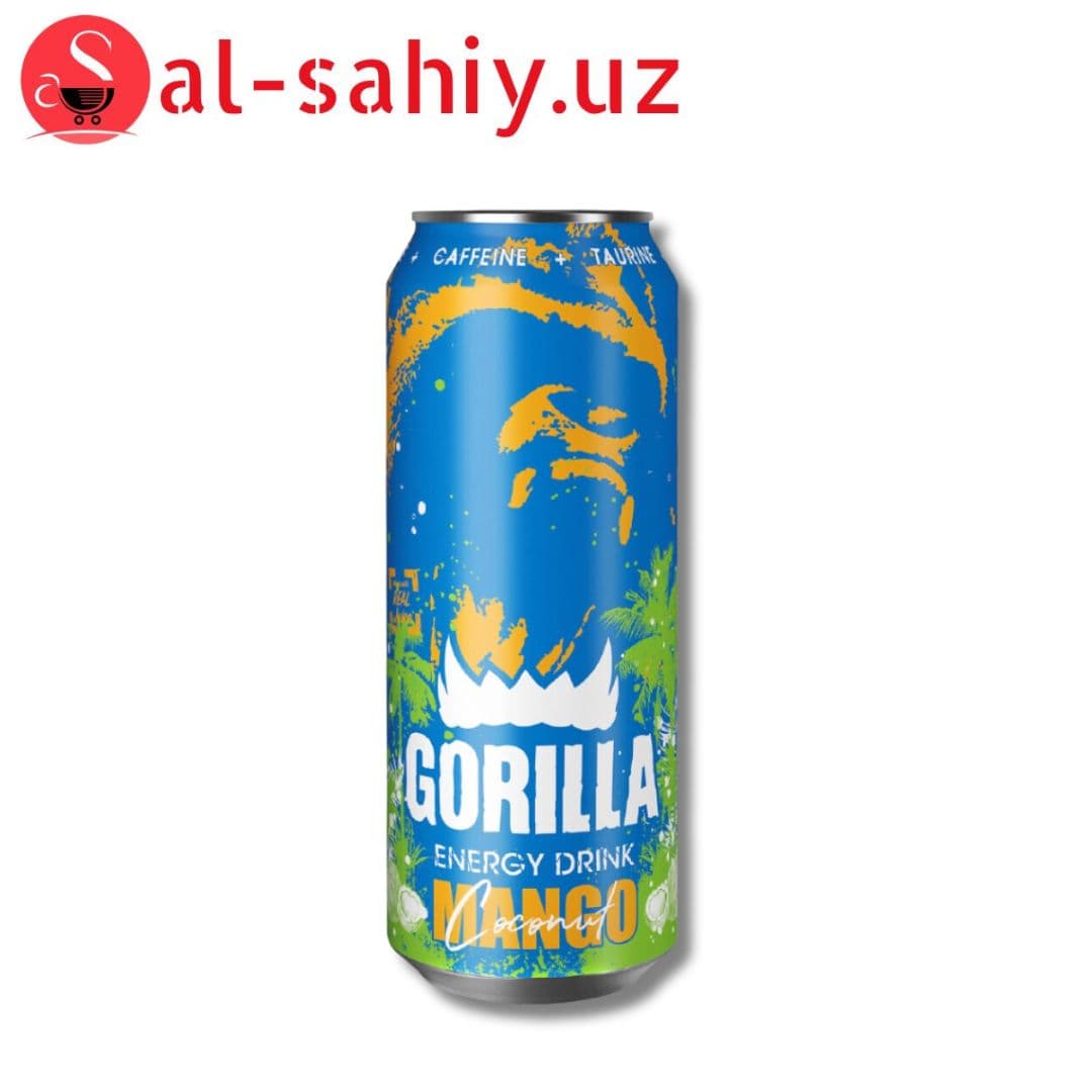 Напиток безалкогольный манго coconut Gorilla 0.45л
