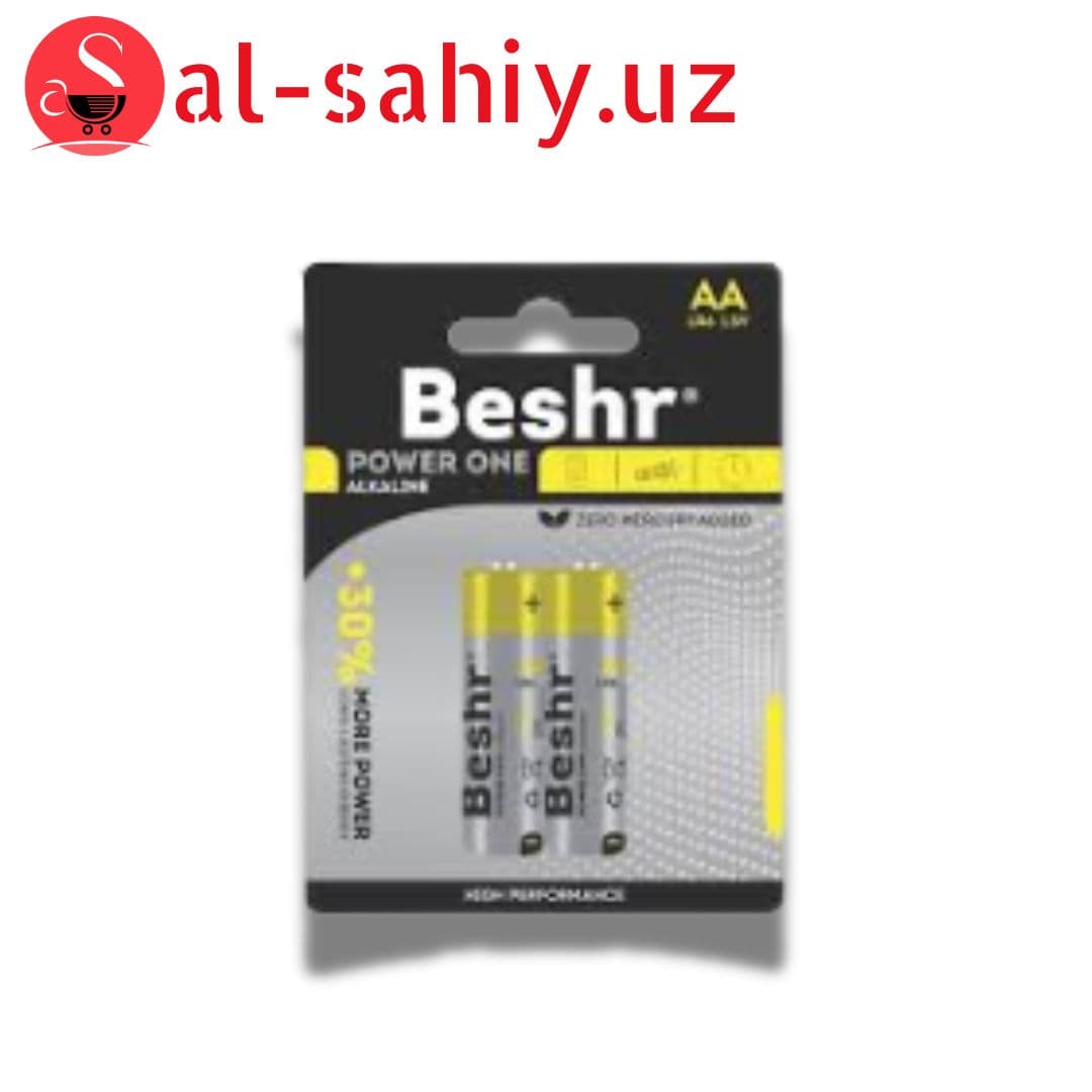 Батарейка Beshr AA LR06 1.5V 4pcs (жёлтый)