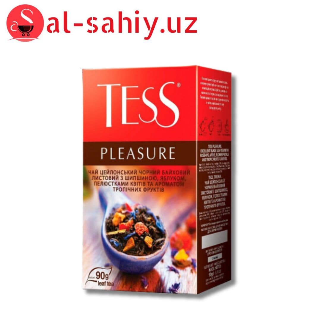 Чай "TESS" черн. PLEASURE 1,8гр х 25 пак