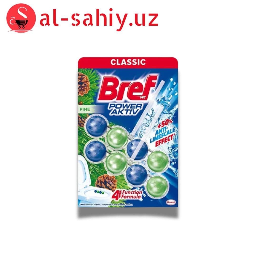 Rossmann Bref Power Aktif Çam Klozet Temizleyici Blok 2x51 gr