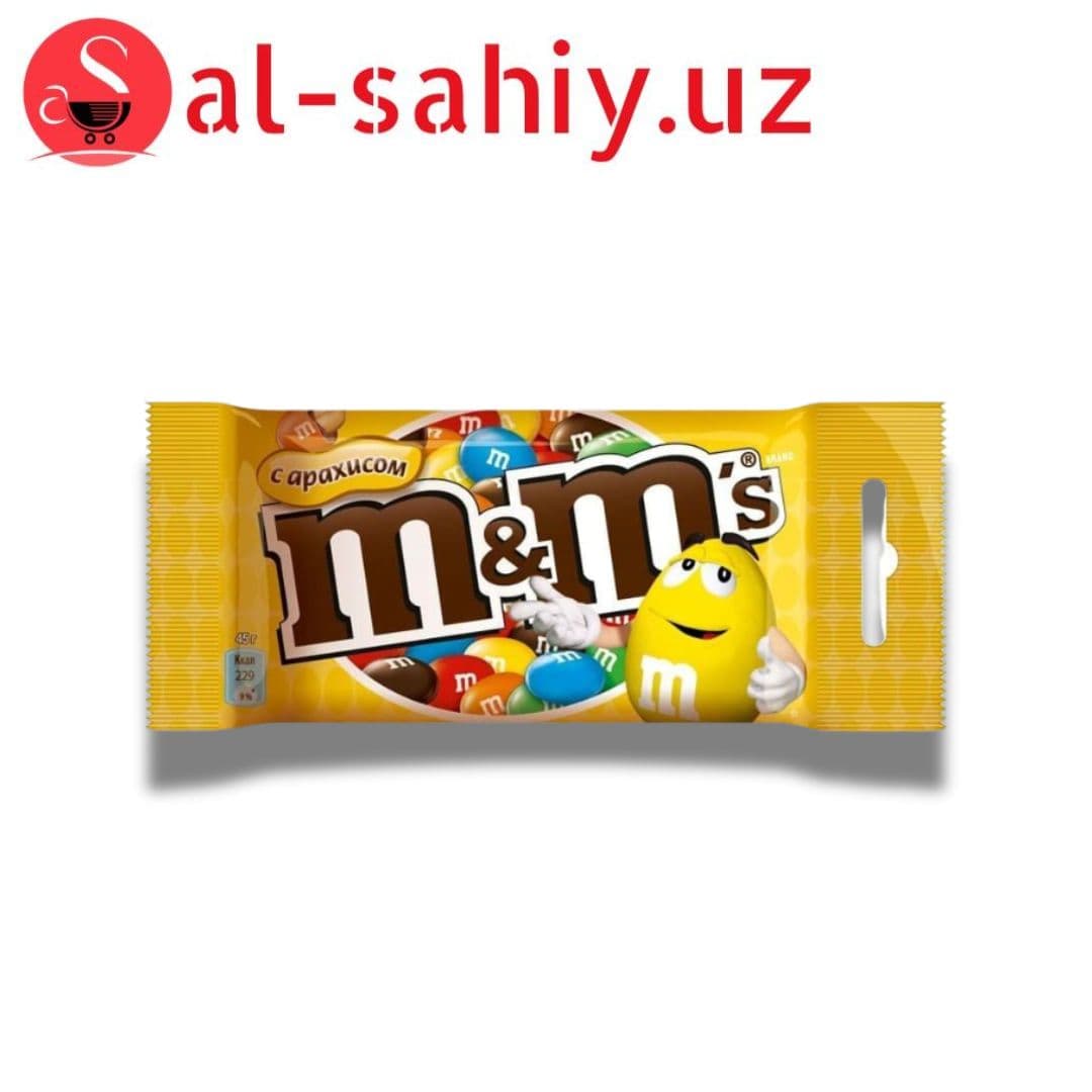 M&M's с арахисом 45гр