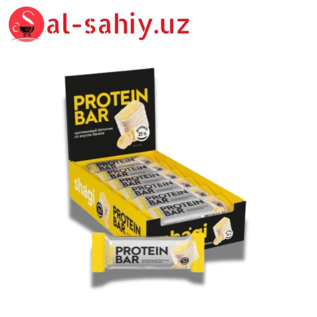Шоколад "Protein bar" протеиновый батончик со вкусом банан 40 гр