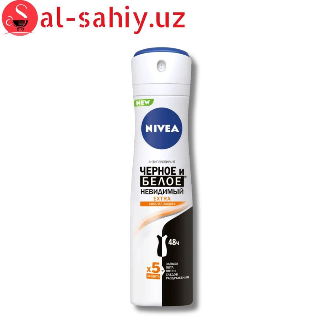 Антиперспирант "NIVEA" мылний Черное и белое невидимый Clear 50ml