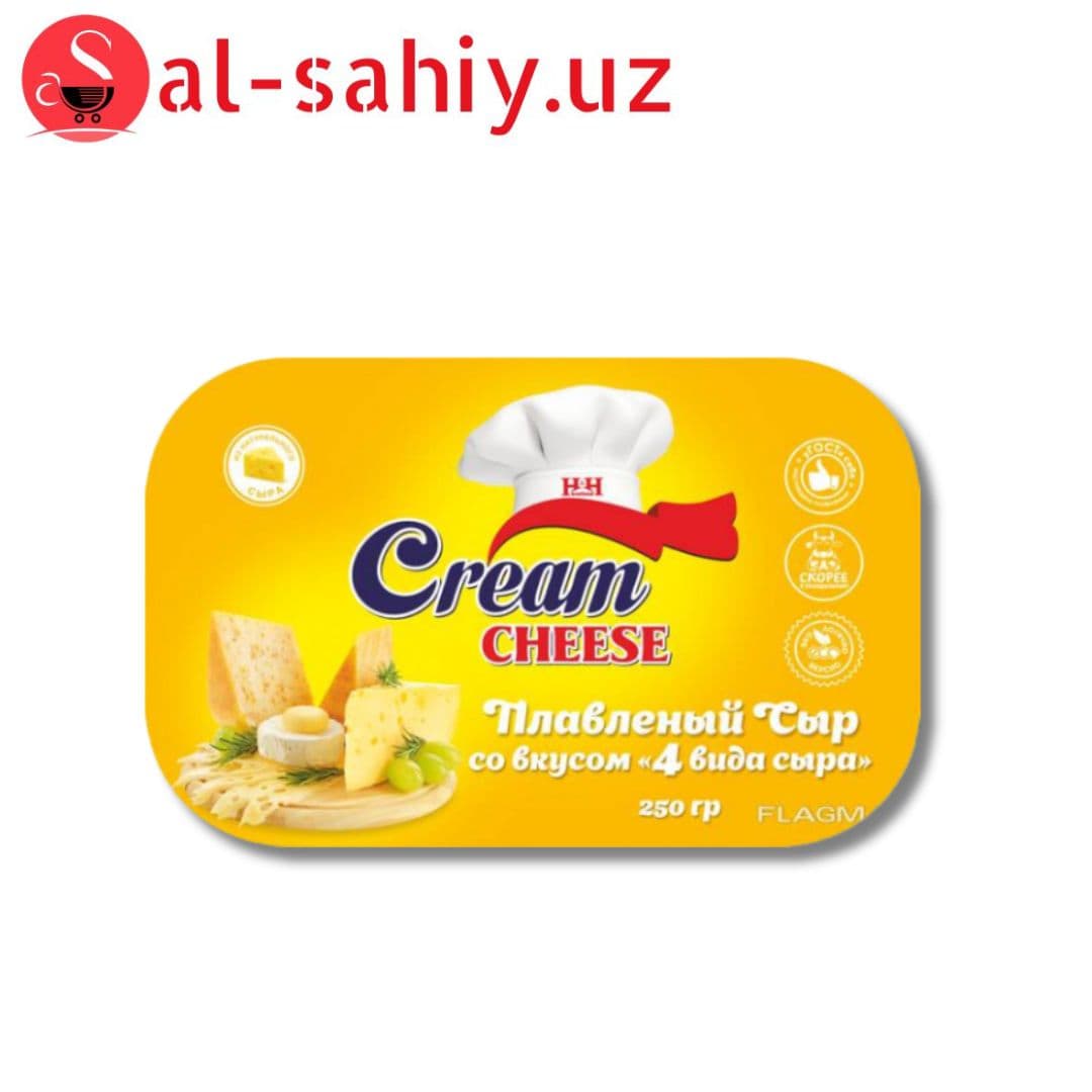 Cream CHEESE со вкусом "4 вида сыра"  400гр