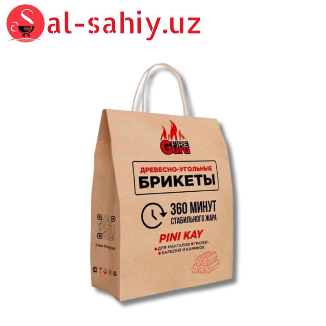 Деревесно Угольные Брикеты 2кг (Кабобчи)