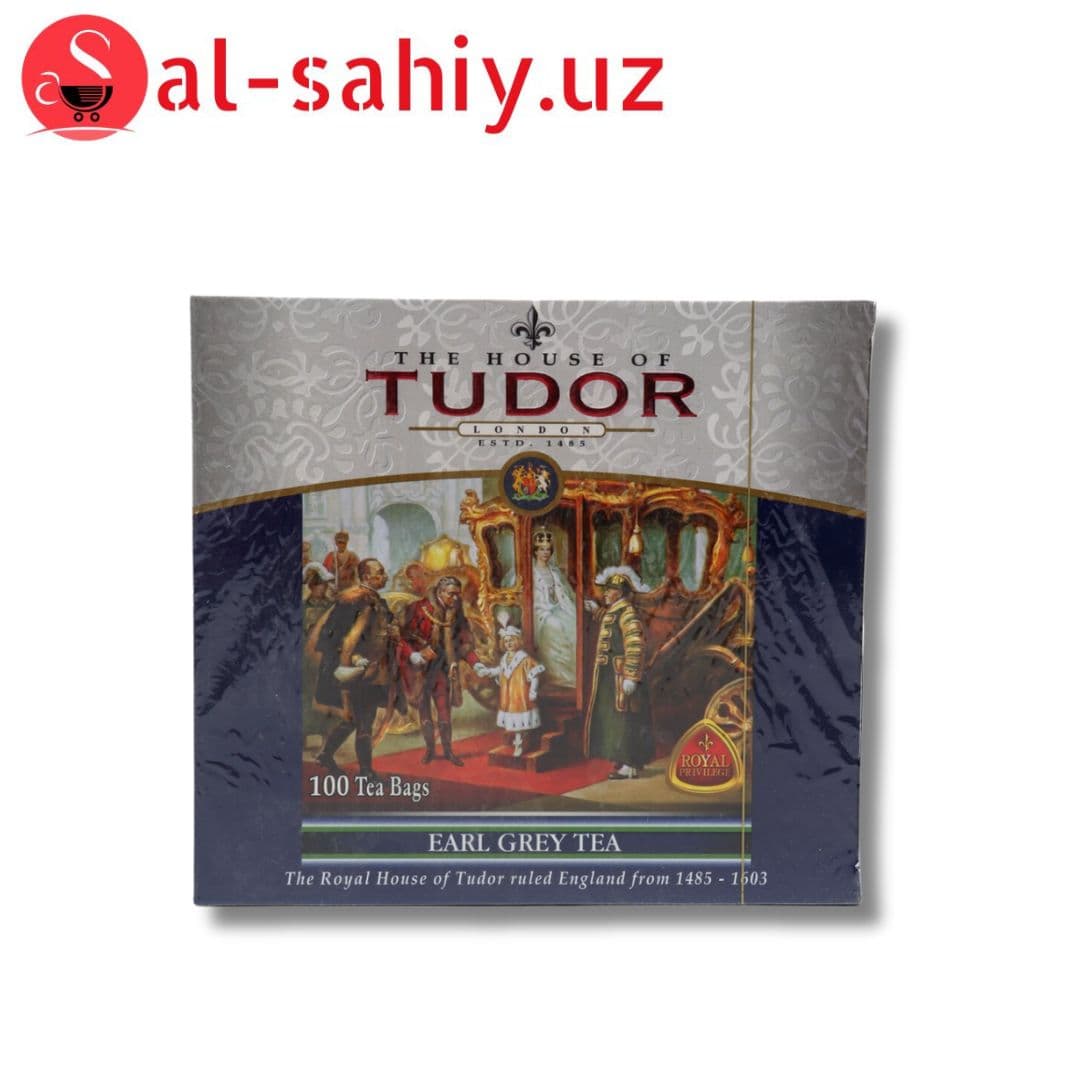 чай "TUDOR" earl grey Tea Bags 200гр